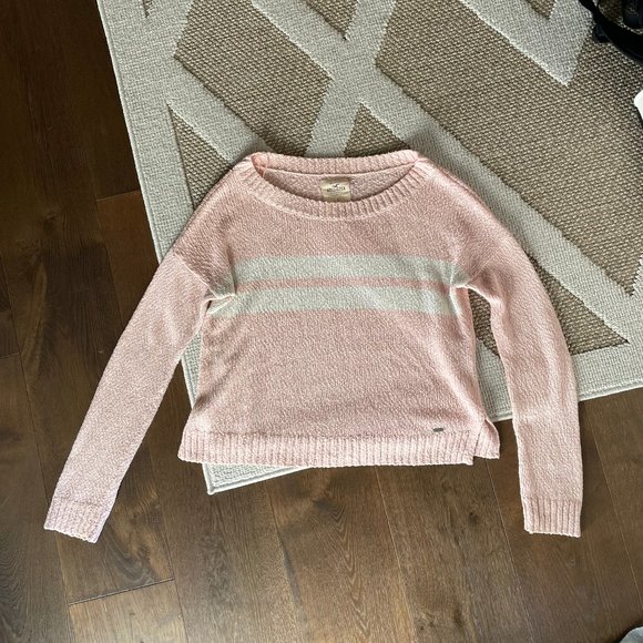 Hollister Knit Pink Pullover Sweater Size S - Picture 5 of 5